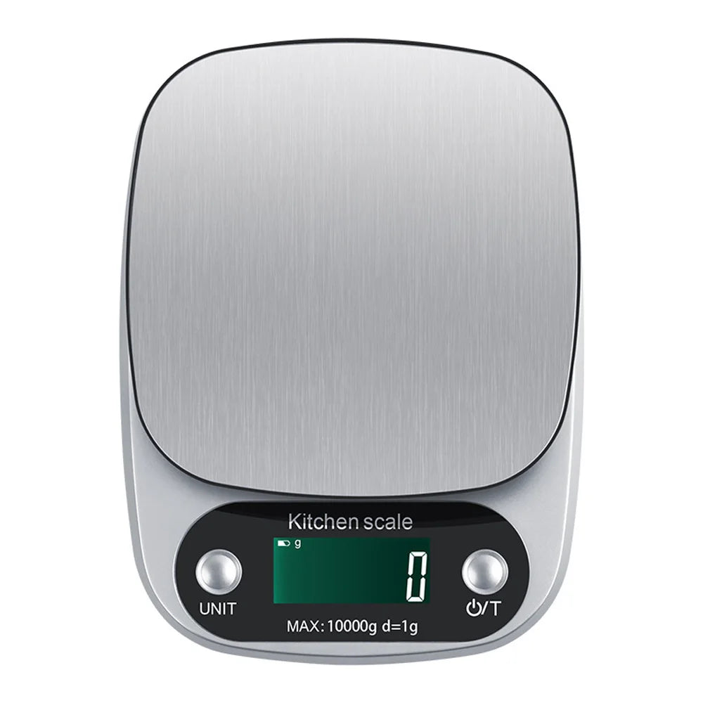 5/10kg Digital Kitchen Scale Stainless Steel LCD Electronic Food Scale Jewelry Coffee Baking Portable High-quality Kitchen Tool