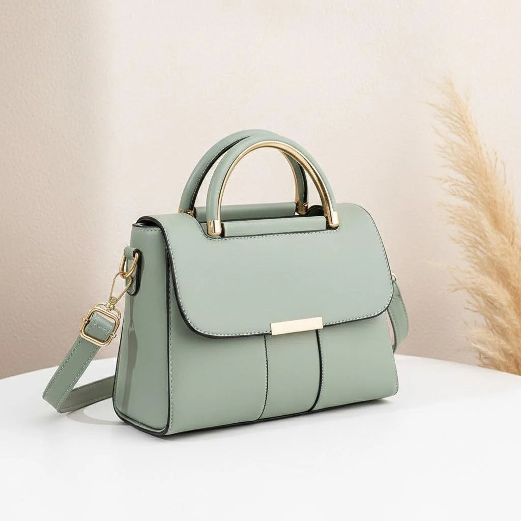 Trendy Waterproof Women Handbag Adjustable Crossbody Strap Magnetic Closure Daily Use Shoulder Bag