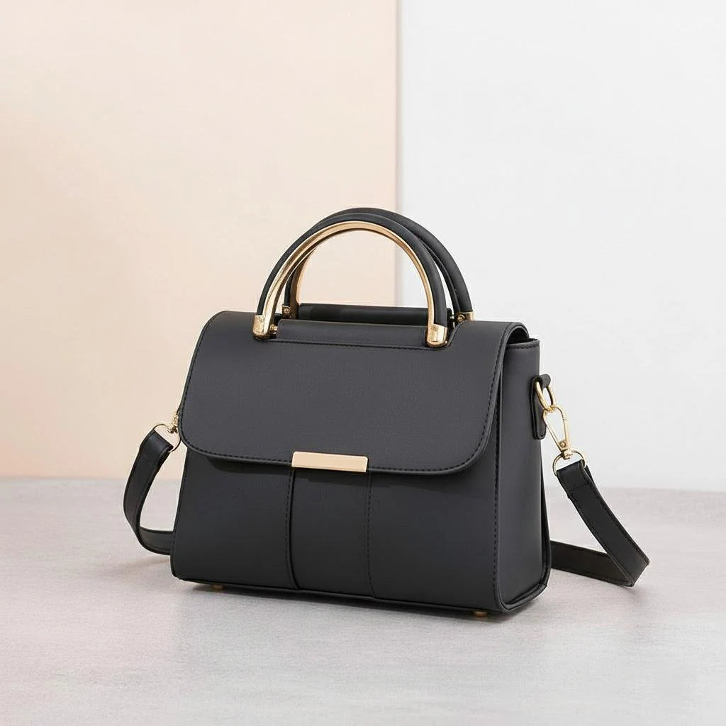 Trendy Waterproof Women Handbag Adjustable Crossbody Strap Magnetic Closure Daily Use Shoulder Bag