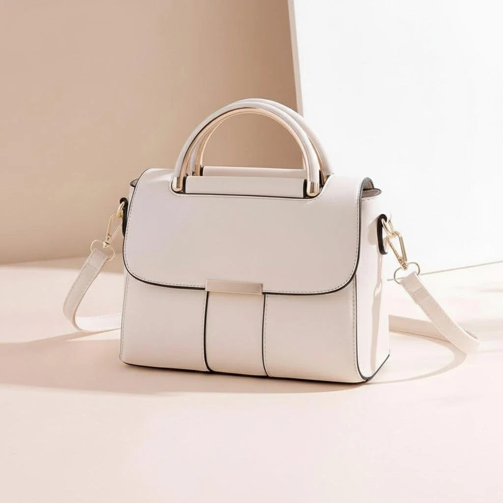 Trendy Waterproof Women Handbag Adjustable Crossbody Strap Magnetic Closure Daily Use Shoulder Bag
