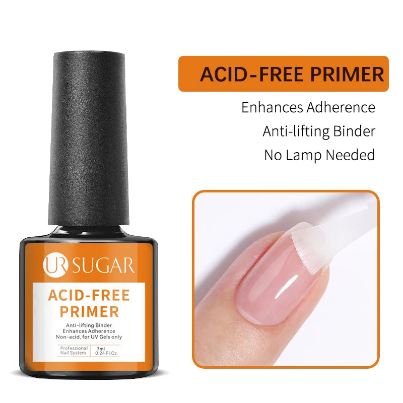 UR SUGAR Blue Color Rubber Base Gel Nail Polish Gold Glitter Base Gel Top Coat Soak Off UV LED Gel Nail Art Varnish Manicure