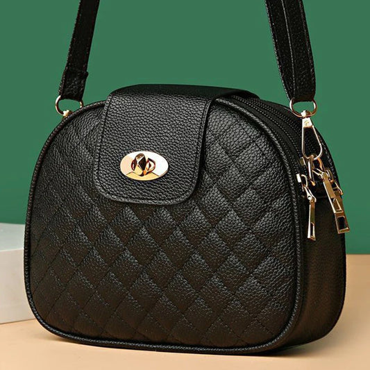 Riding backpack for ladies, stylish and fashionable casual women's double-shoulder bag, lightweight and large-capacity handbag f