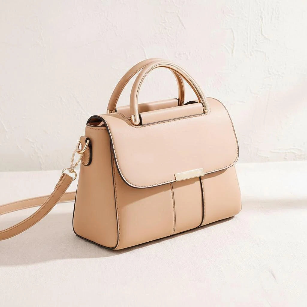 Trendy Waterproof Women Handbag Adjustable Crossbody Strap Magnetic Closure Daily Use Shoulder Bag